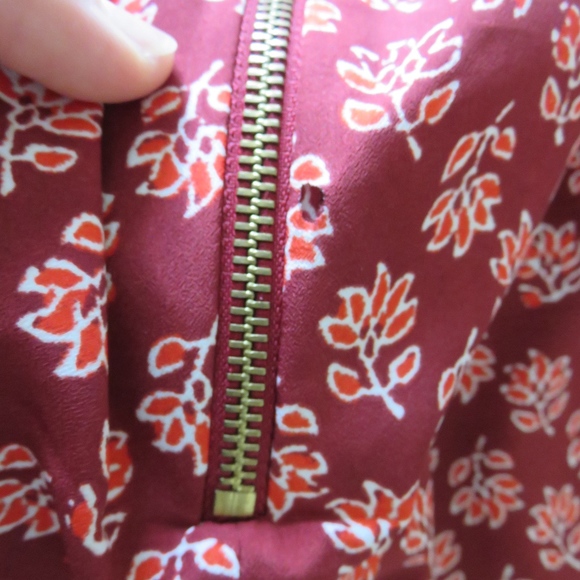 SOLD Michael Kors Paisley Printed Zip Back Tank S - Picture 4 of 5